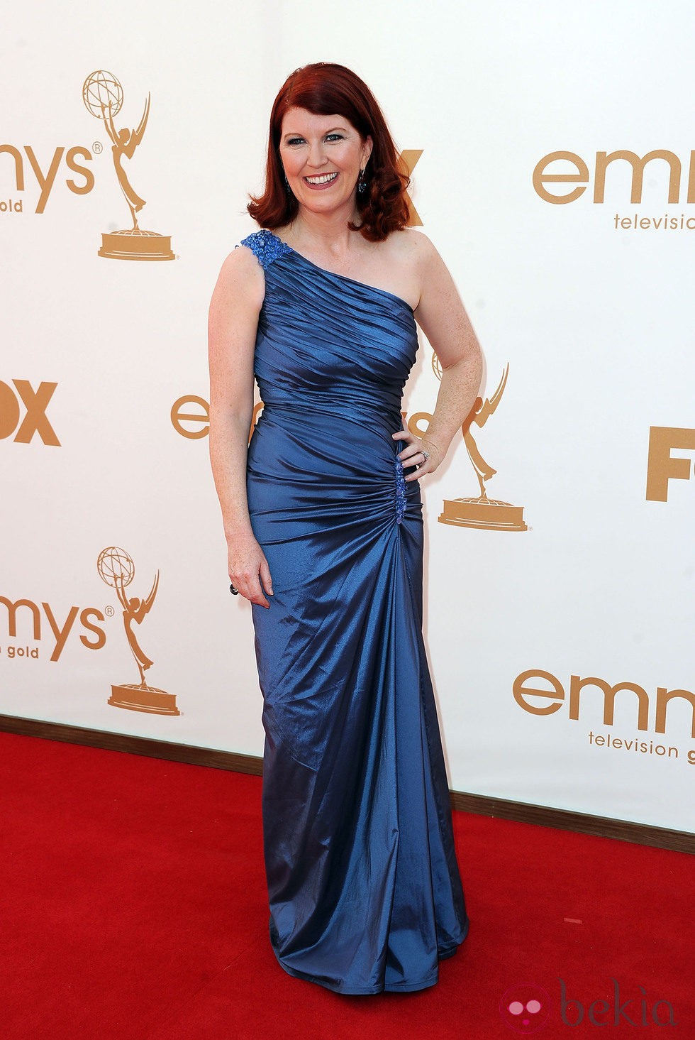 Kate Flannery en la gala Emmy 2011