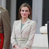 La Reina Letizia en la Salutación de las Fuerzas Armadas y Guardia Civil al Rey Felipe