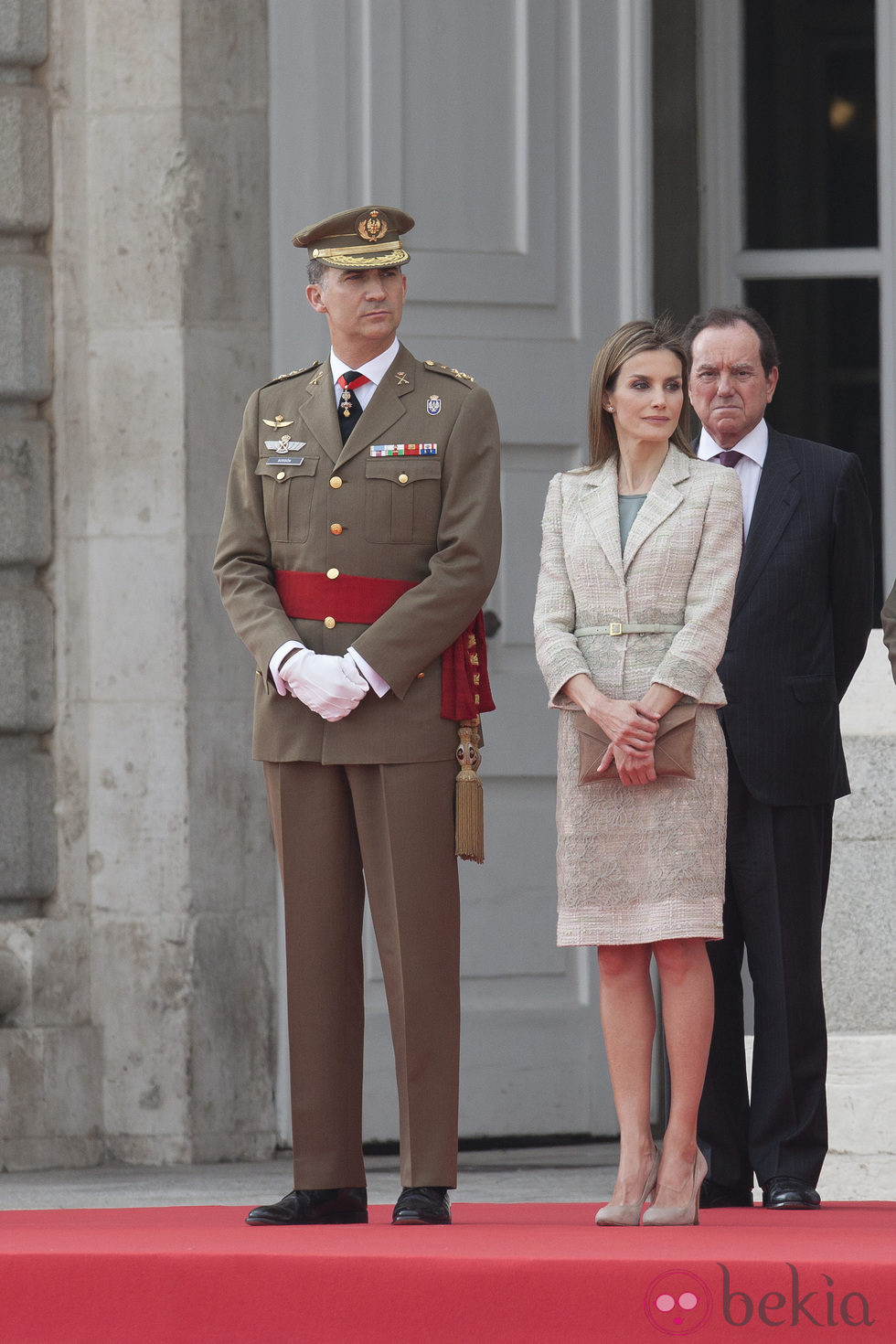Los Reyes Felipe y Letizia en la Salutación de las Fuerzas Armadas y la Guardia Civil al Rey