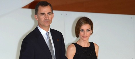 Felipe y Letizia en su primera entrega de premios de la Fundación Príncipe de Girona tras convertirse en Reyes