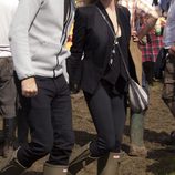 Stella McCartney y Alasdhair Willis en el Festival de Glastonbury 2014