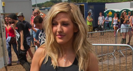 Ellie Goulding en el Festival de Glastonbury 2014