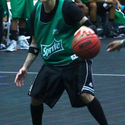 Justin Bieber en el Sprite BET Awards Experience Celebrity Basketball Game