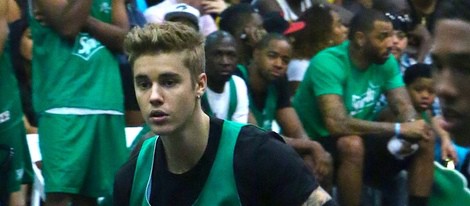 Justin Bieber en el Sprite BET Awards Experience Celebrity Basketball Game