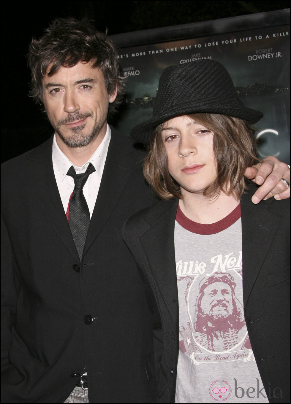Robert Downey Jr y su hijo Indio Downey