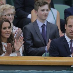 Los Duques de Cambridge en Wimbledon 2014