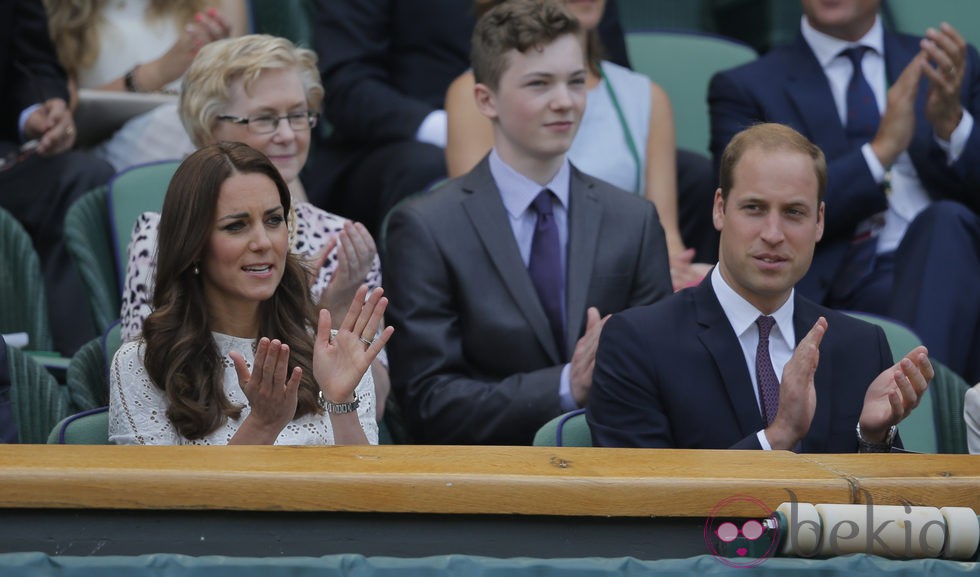 Los Duques de Cambridge en Wimbledon 2014