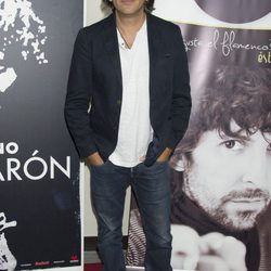 Antonio Carmona en el estreno de 'Eterno Camarón' en Madrid