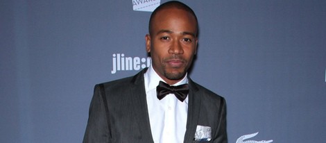 Columbus Short en el photocall de Lacoste