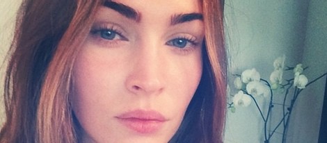 Megan Fox sin maquillaje en su primera selfie en Instagram