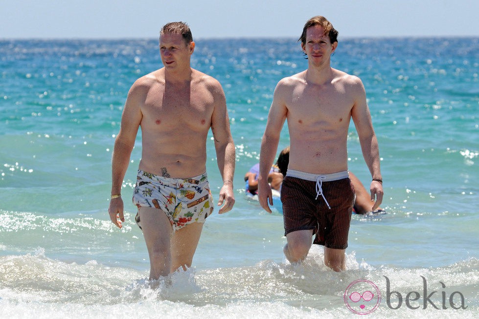 Jorge Cadaval y Ken Appledorn en Ibiza