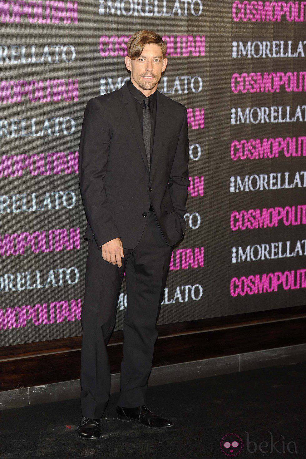 Adrián Lastra en la entrega de los Cosmopolitan Beauty Awards 2014