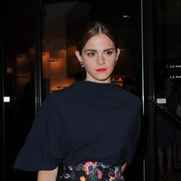 Emma Watson en la fiesta posterior al desfile de Dior en la Semana de la Alta Costura de París otoño/invierno 2014