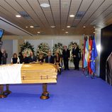 Capilla ardiente de Alfredo Di Stéfano en el palco de honor del Santiago Bernabéu