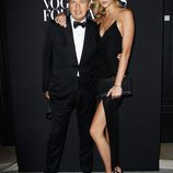 Mario Testino y Karlie Kloss en la fiesta Vogue de la Semana de la Alta Costura de París otoño 2014