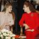 La Reina Letizia y la Princesa Lala Salma visitando un centro de investigación contra el cáncer de Rabat