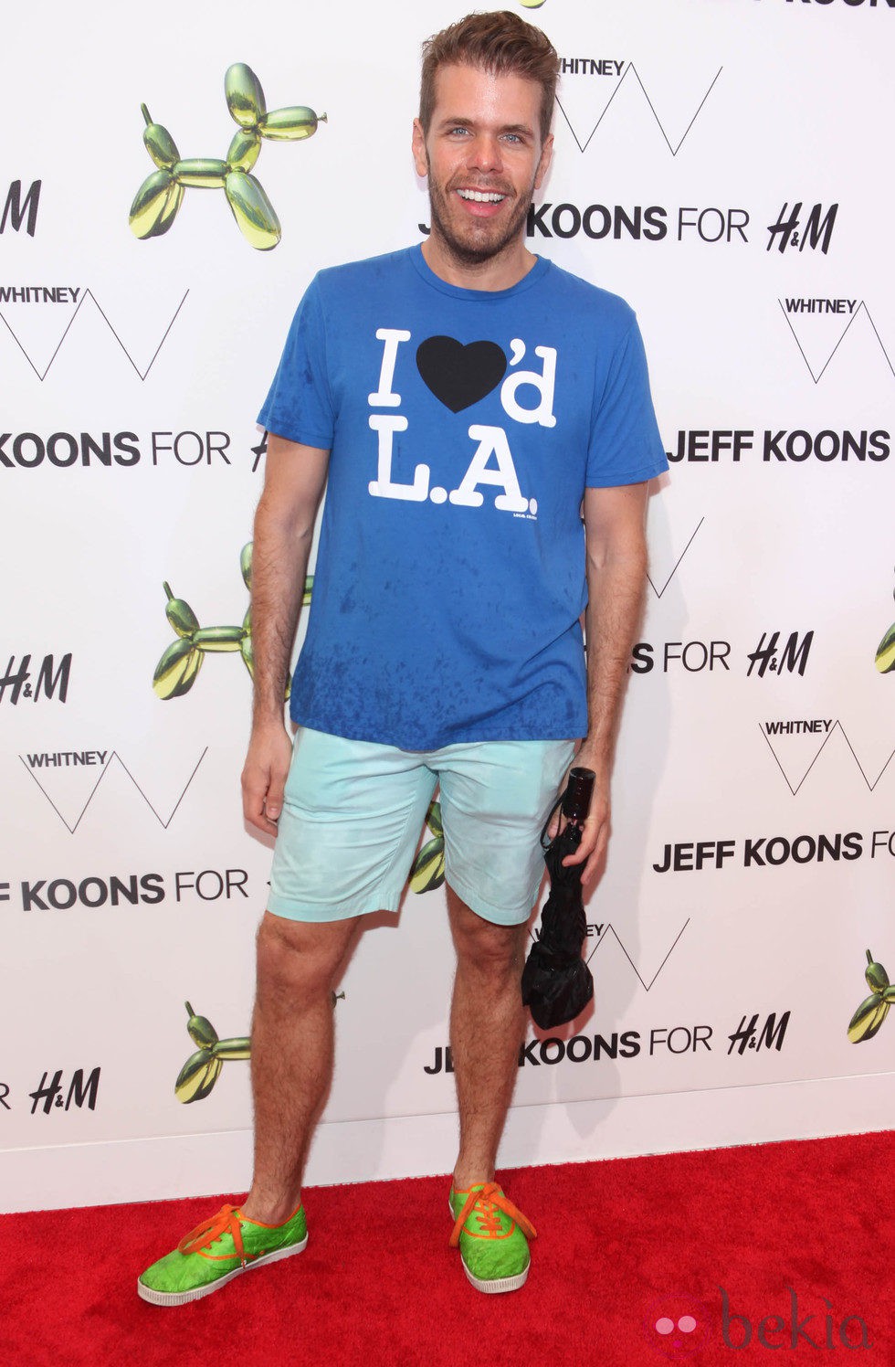 Perez Hilton en la fiesta de presentación de la tienda H&M de la Quinta Avenida