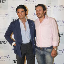 Juan Peña y Julian Porras en la presentación del último disco de las Azúcar Moreno