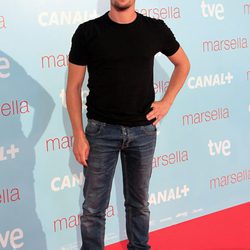 Jan Cornet en el estreno de la película 'Marsella' en Madrid