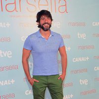 Félix Gómez en la premier de 'Marsella' en Madrid