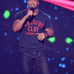 Dwayne Johnson en los Premios Kids' Choice Sports