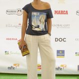 Fabiola Martínez en el torneo de golf en Marbella de la Global Gift 2014