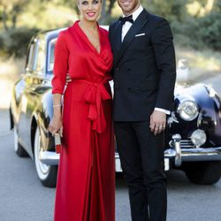 Sergio Ramos y Pilar Rubio en la boda de René Ramos y Vania Millán