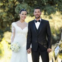 René Ramos y Vania Millán el día de su boda