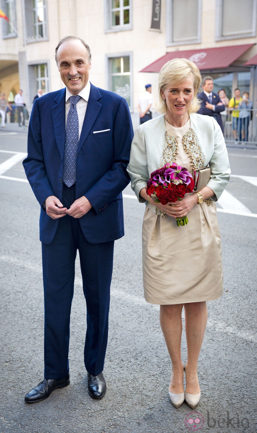 Astrid y Lorenzo de Bélgica en el Día Nacional de Bélgica 2014