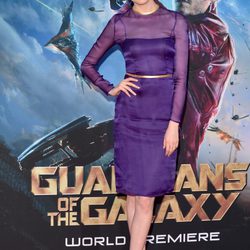 Karen Gillan en el estreno de 'Guardianes de la Galaxia' en Los Angeles
