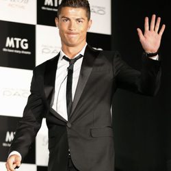 Cristiano Ronaldo en un acto promocional en Tokio