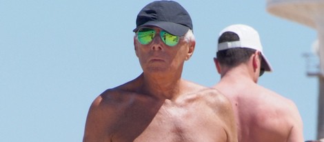 Giorgio Armani de vacaciones en Ibiza