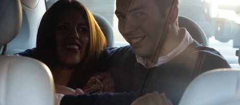 Chabelita y Alberto Isla muy felices con su bebé Alberto en brazos