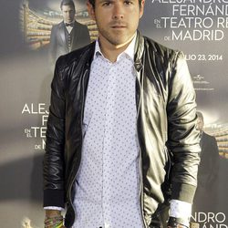 Pablo López en el concierto de Alejandro Fernández en Madrid