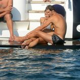 Rafa Nadal y Xisca Perelló de vacaciones en un barco