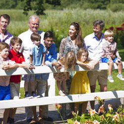 La Familia Real Danesa en su posado de verano 2014
