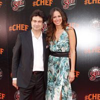 Eva González y Pepe Rodríguez en el estreno de '#Chef' en Madrid
