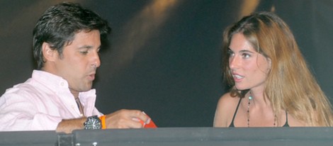 Fran Rivera y Lourdes Montes en el concierto de Alejandro Fernández en Marbella