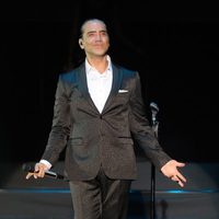 Alejandro Fernández durante su concierto en Marbella