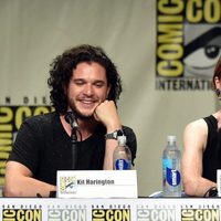 Kit Harington y Rose Leslie en la Comic-Con 2014
