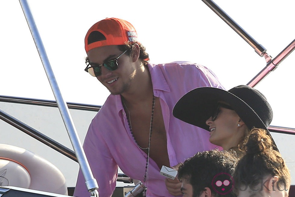Paris Hilton y Álvaro Garnero en Ibiza