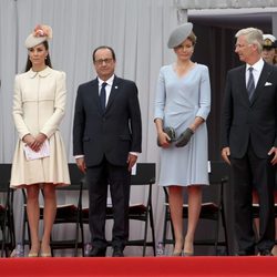 Los Duques de Cambridge, los Reyes de Bélgica y los presidentes de Alemania y Francia en el centenario del estallido de la I Guerra Mundial
