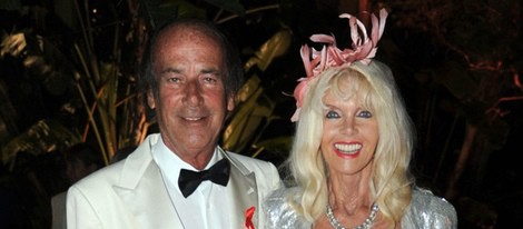 Gunilla Von Bismarck y Luis Ortiz en la Gala de la Concordia 2014 en Marbella
