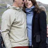 El Príncipe Federico y la Princesa Mary durante su visita oficial a Groenlandia