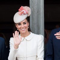 El Príncipe Guillermo y Kate Middleton en Mons en el centenario del estallido de la I Guerra Mundial