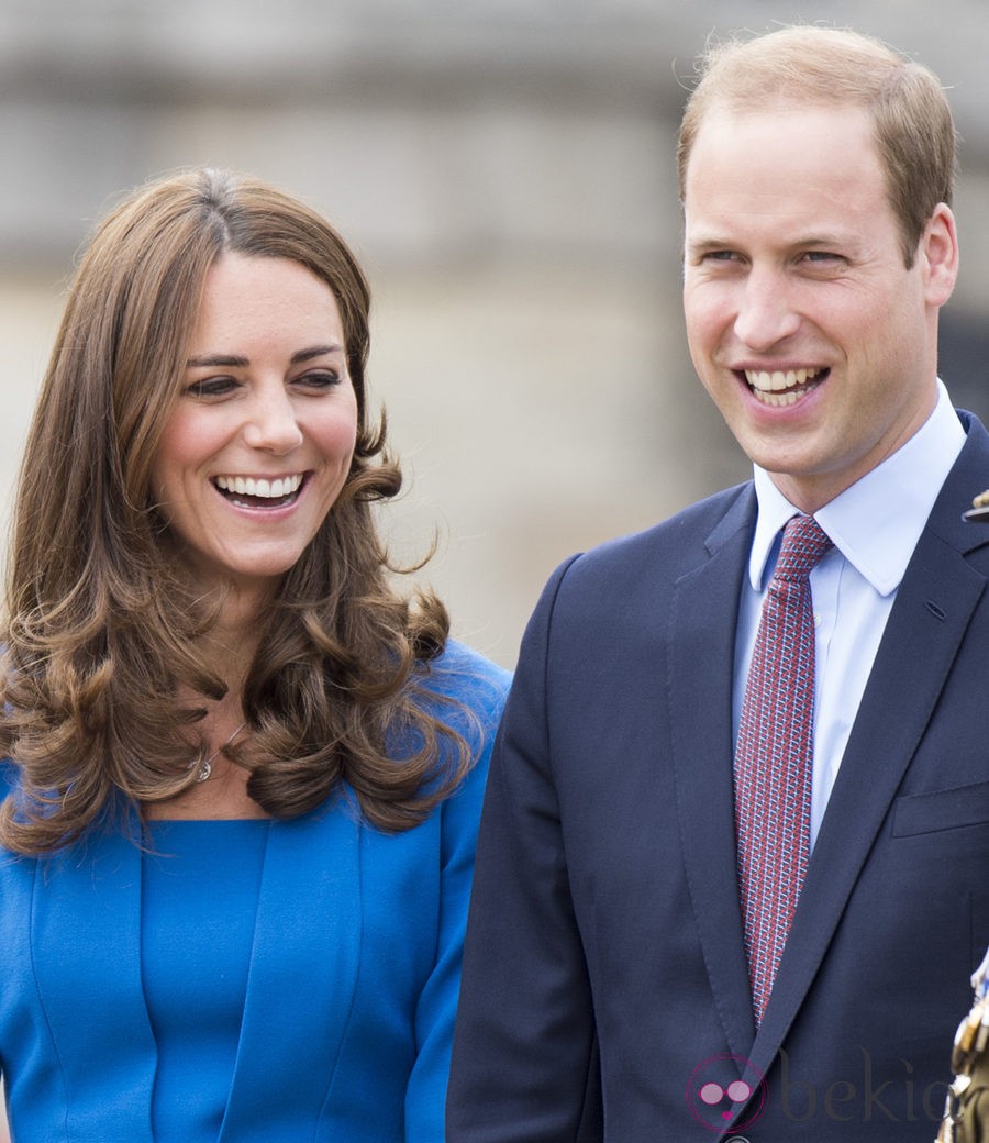 El Príncipe Guillermo y la Duquesa de Cambridge en la Torre de Londres