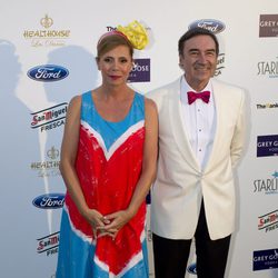 Ágatha Ruiz de la Prada y Pedro J. Ramírez en la Starlite Gala 2014