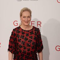 Meryl Streep en el estreno de 'The Giver'