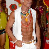 Joaquín Torres presume de torso desnudo en la fiesta Flower Power 2014 en Ibiza