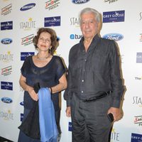 Mario Vargas Llosa y su mujer Patricia en el concierto de Rosario Flores en el Starlite Festival 2014